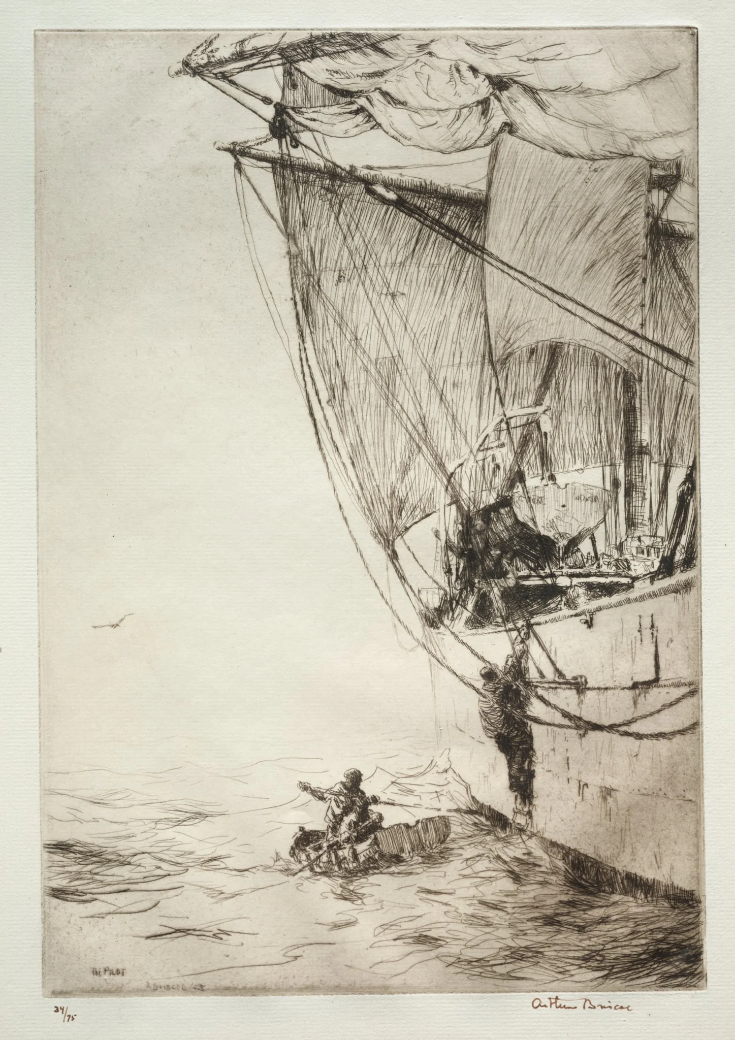 The Pilot, detail