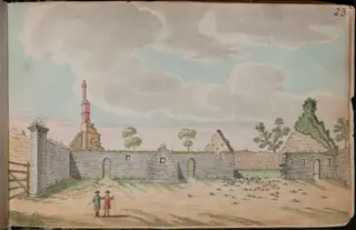 Rathgar Castle, 1 1/2 miles from Dublin [...], by Gabriel, ca.1729-1817 Beranger, unspecified, 1790