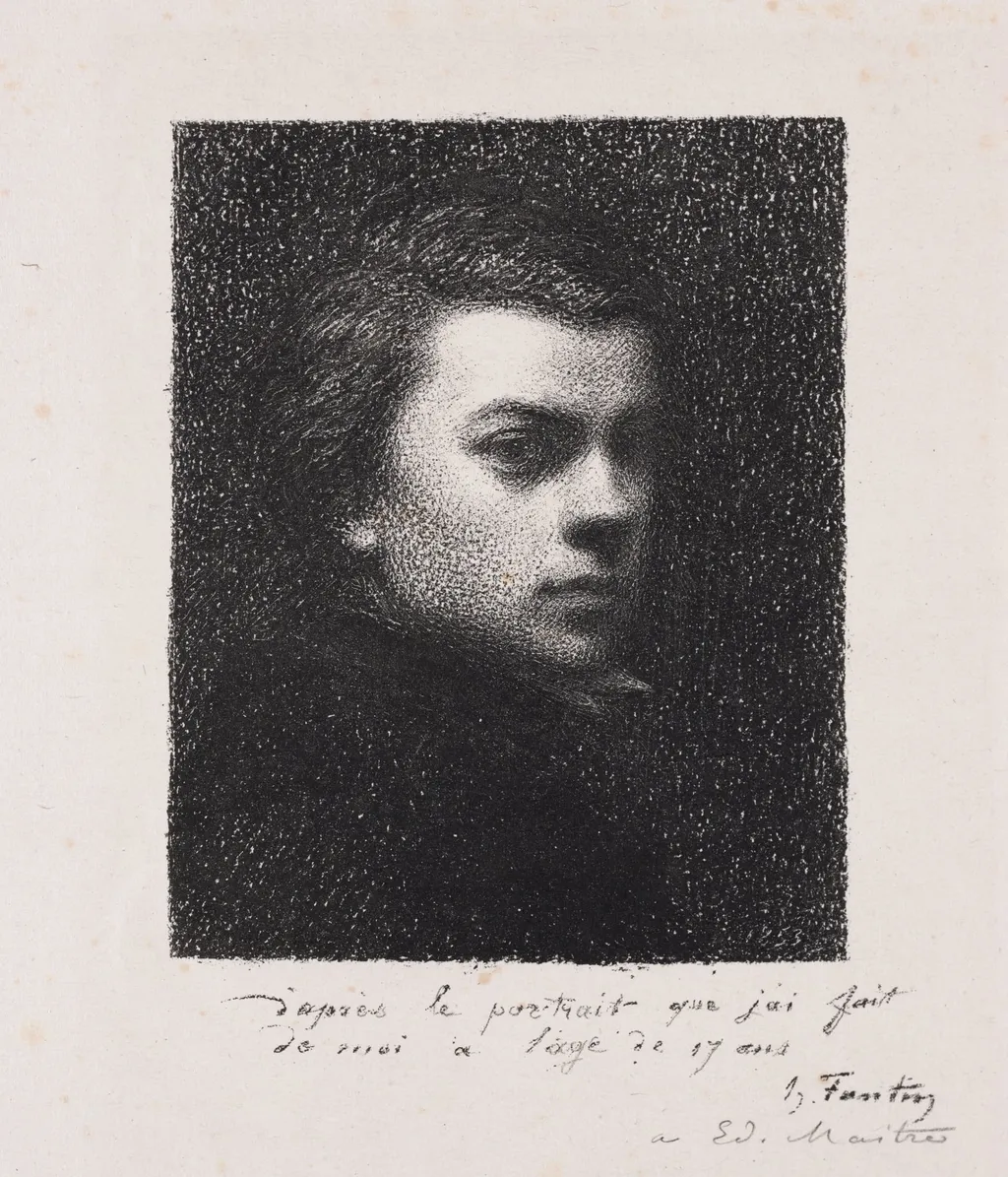 The Artist at 17 Years, by Henri Fantin-Latour, 1892