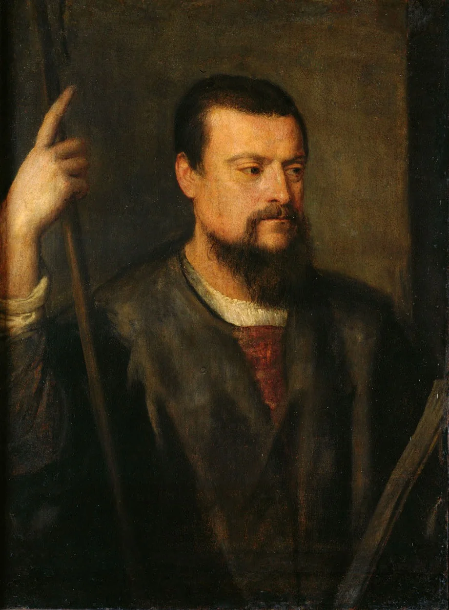 Portrait of the Orator Francesco Filetto, detail