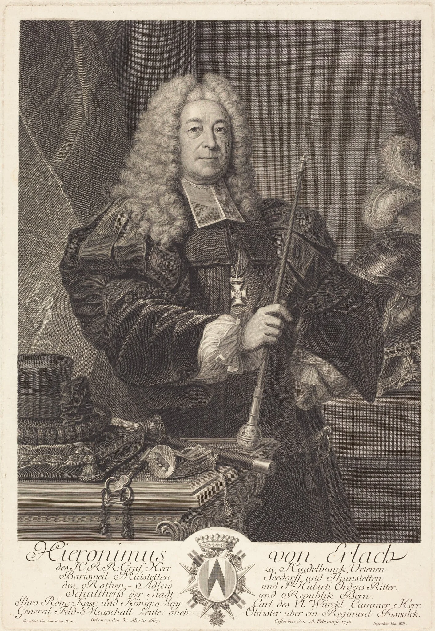 Johann von Erlach, detail