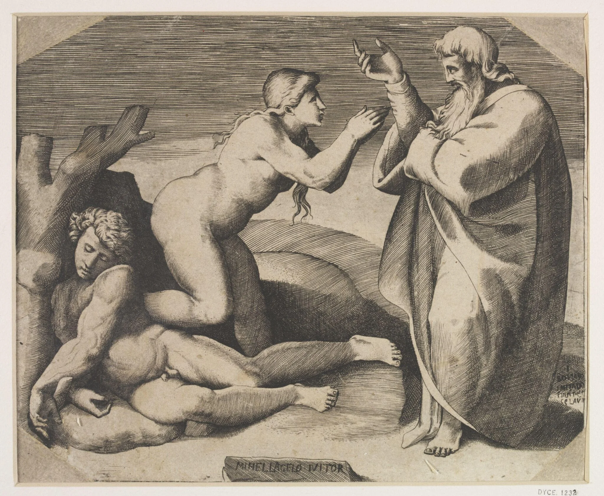 Creation of Eve, detail