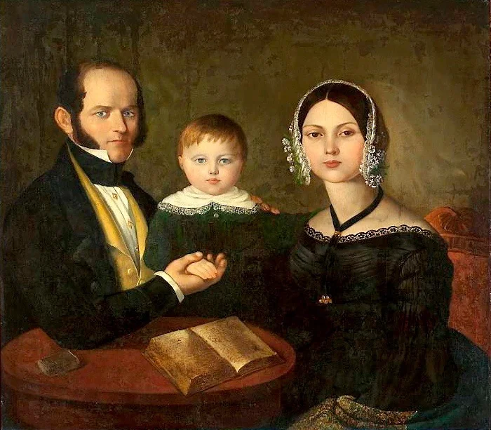 Family portrait, detail