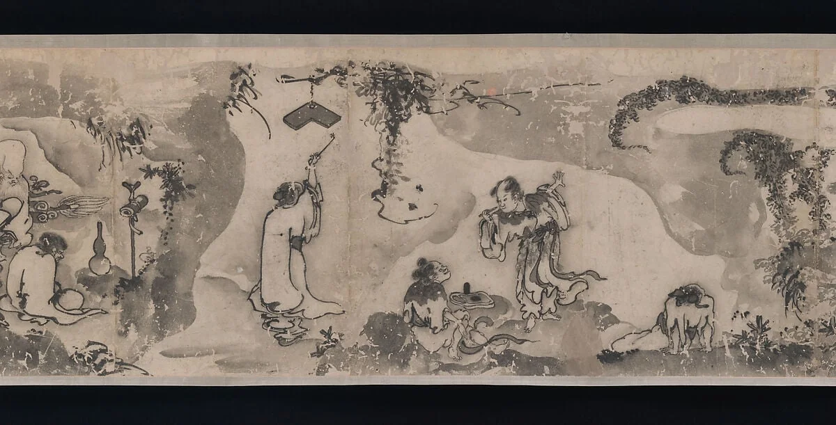 壺天樂聚|Merry Gatherings in the Magic Jar, detail