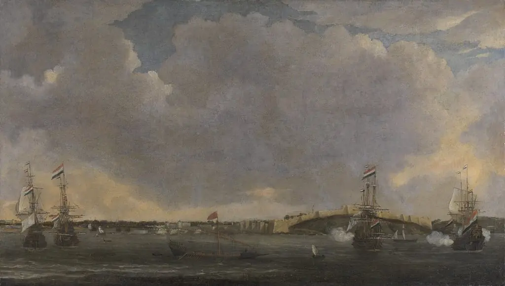 View of Tripoli, by Nooms, called Zeeman, Reinier, oil, 1662