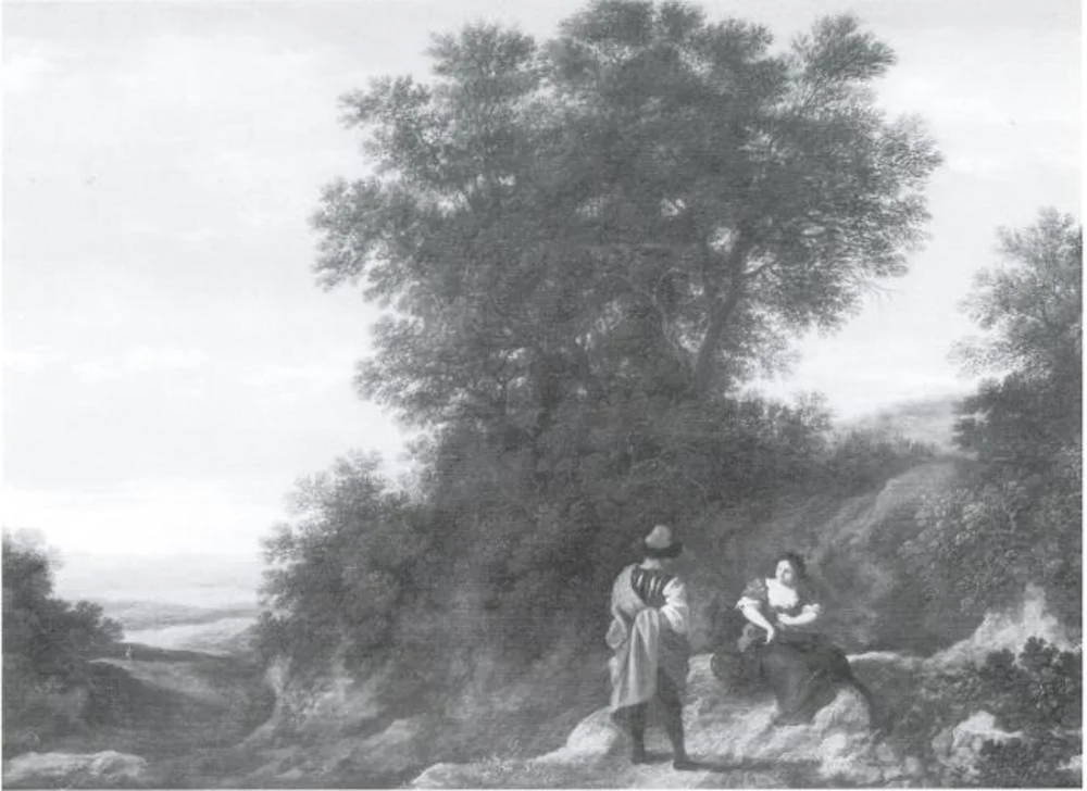 Landscape with a Couple, detail