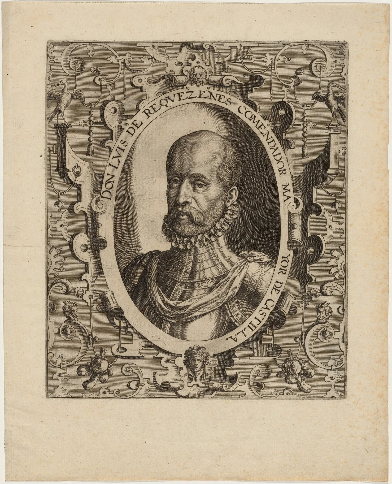 Don Luis de Requesens, detail
