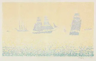 Boats, by Paul Signac, 1894