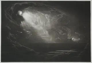 Paradise Lost:  The Creation of Light, by John Martin, 1824
