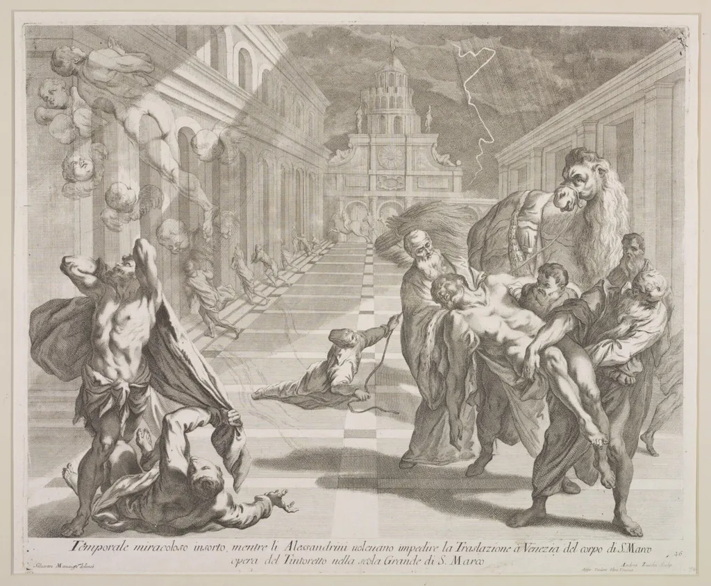 The Body of St. Mark, by Andrea Zucchi, 1750