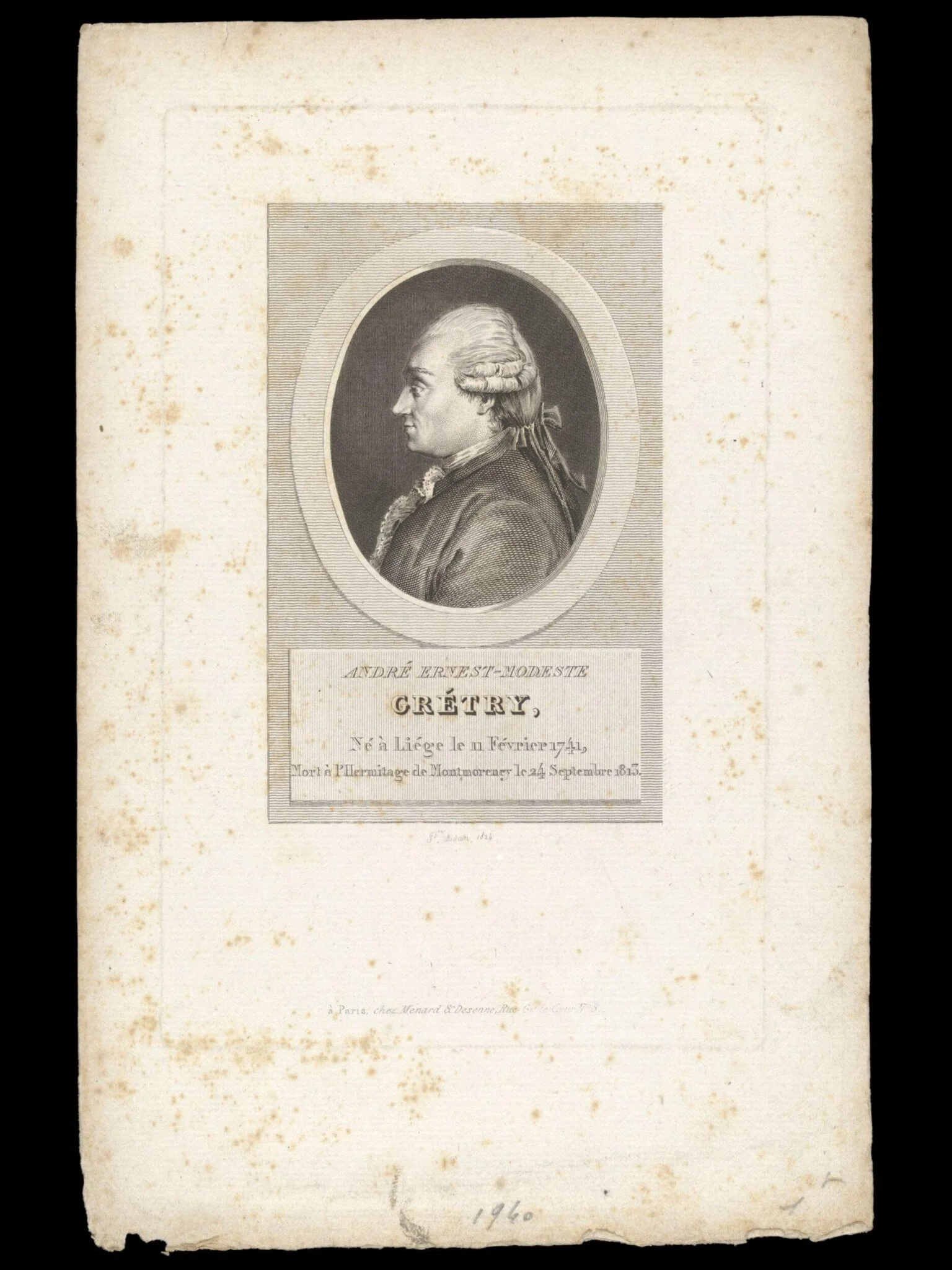 H Beard Print Collection, detail