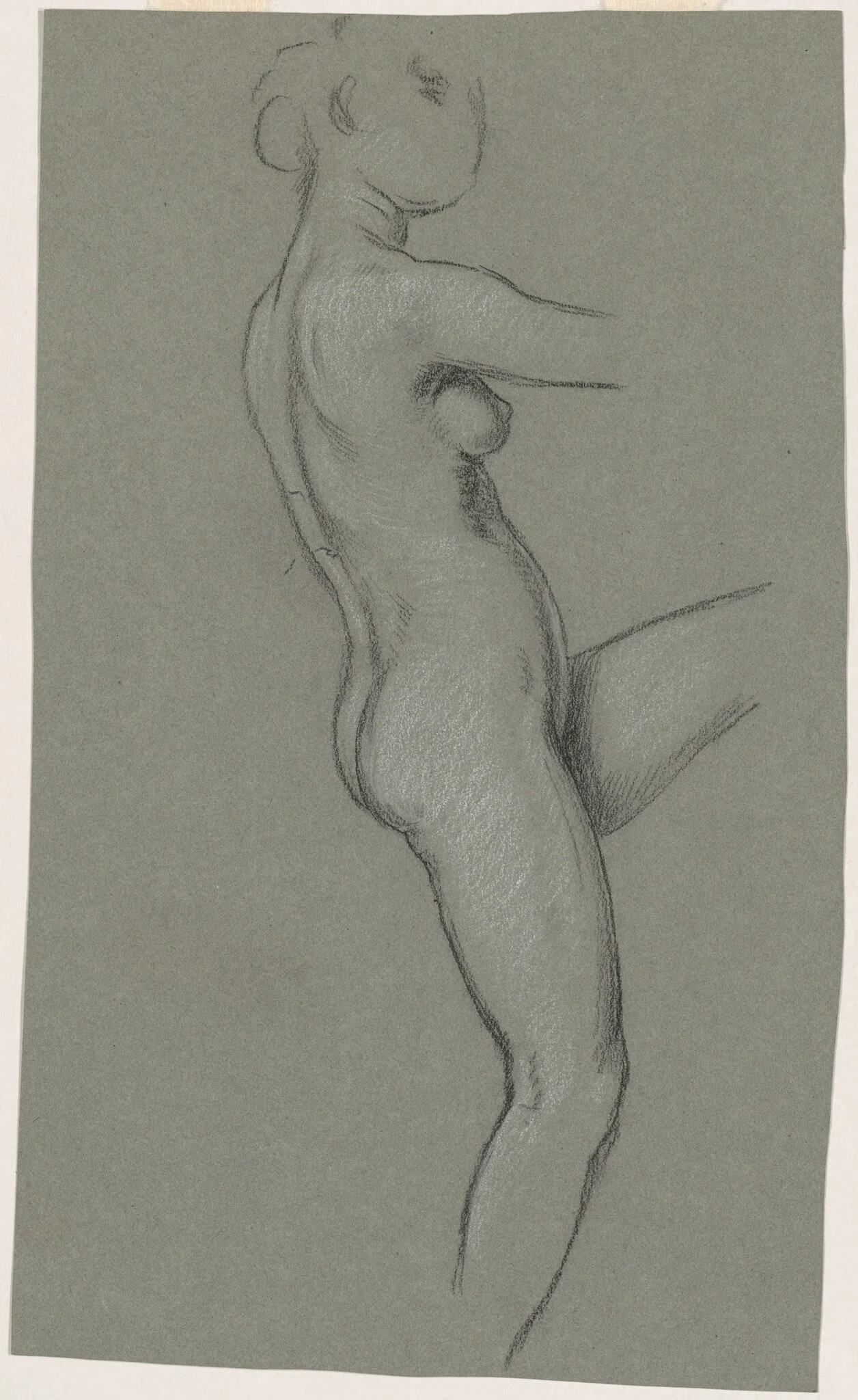 Study for "The Fates Gathering in the Stars", detail