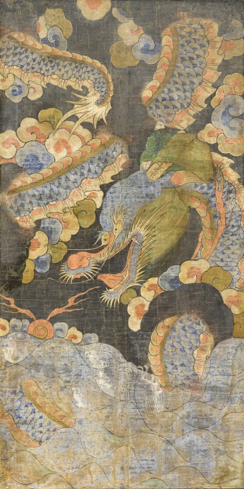 Dragon in Clouds, detail