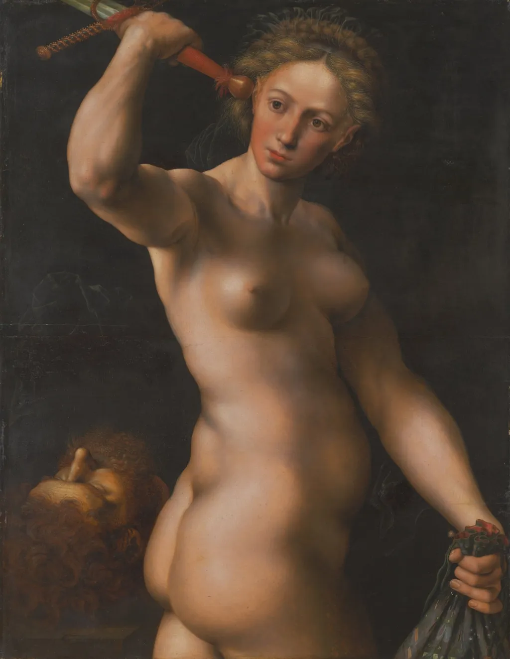 Judith, by Jan Sanders van Hemessen, oil, 1540