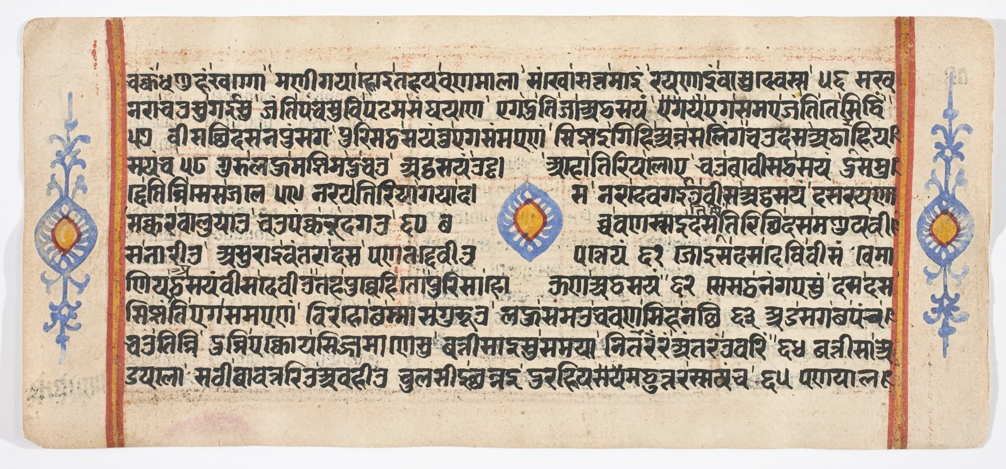 Tantric Manuscript "Sangrahani Sutra", detail
