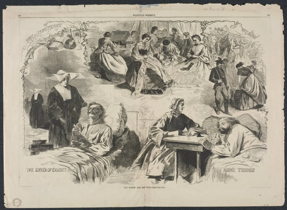 Our Women and the War, detail