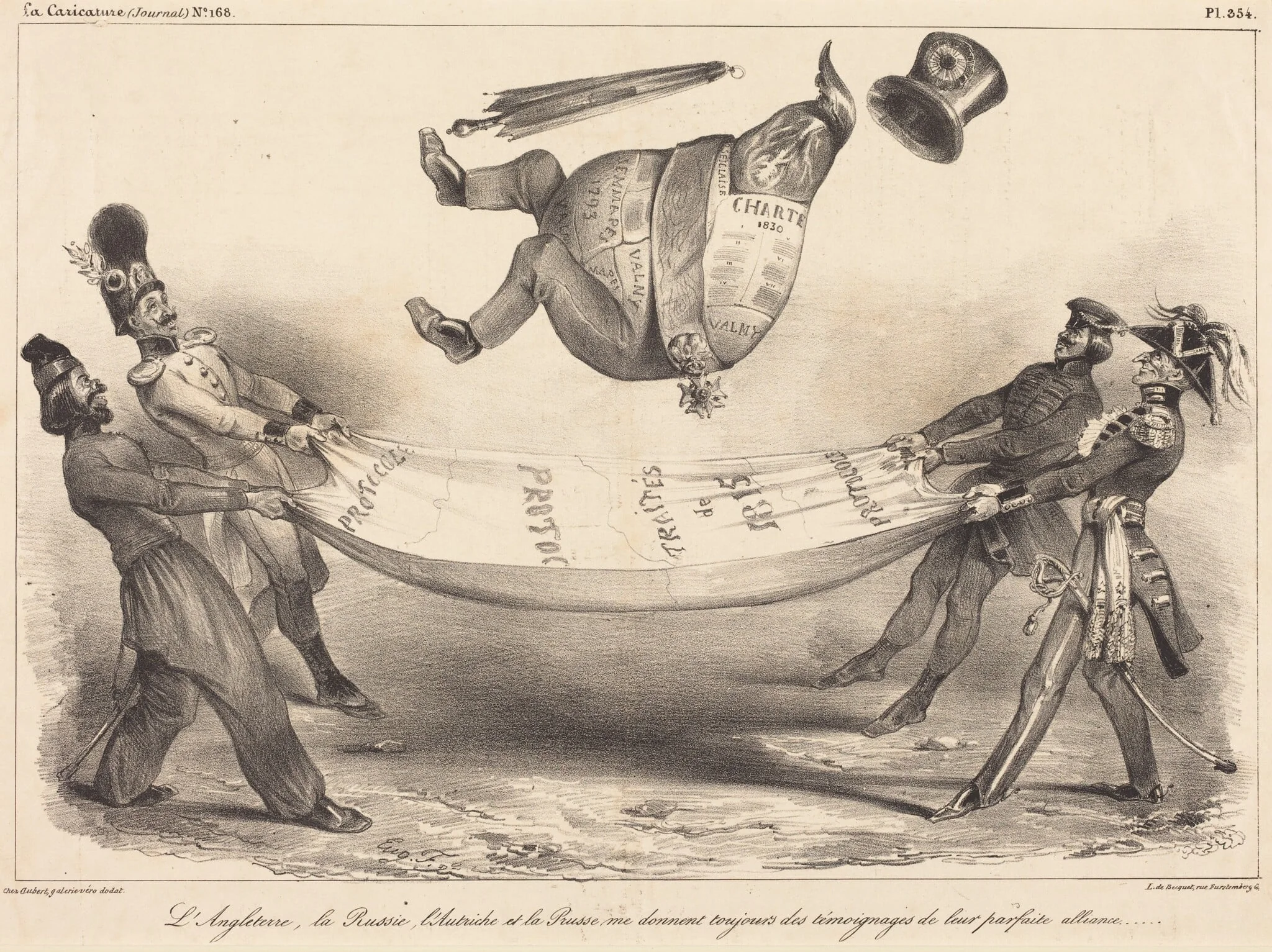 L'Angleterre, la Russie, l'Autriche...leur parfaite alliance, detail
