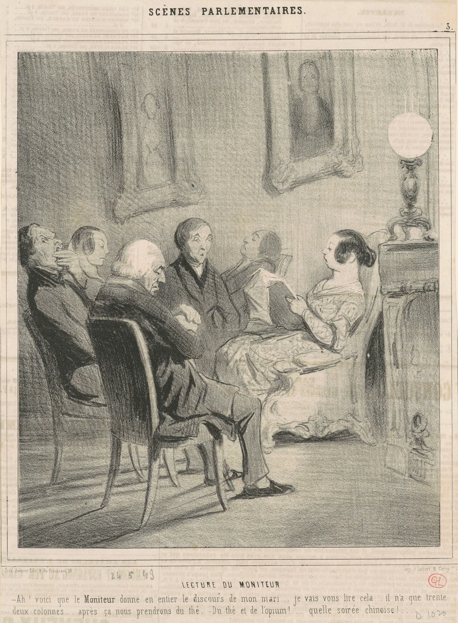 Lecteur du moniteur, detail