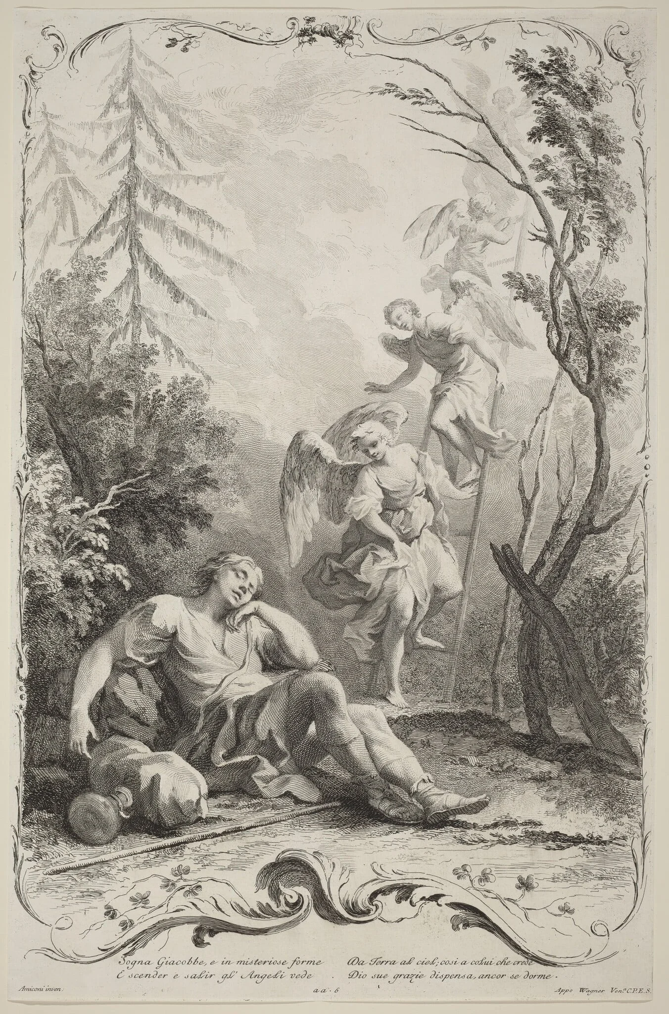 Jacob's Ladder, detail