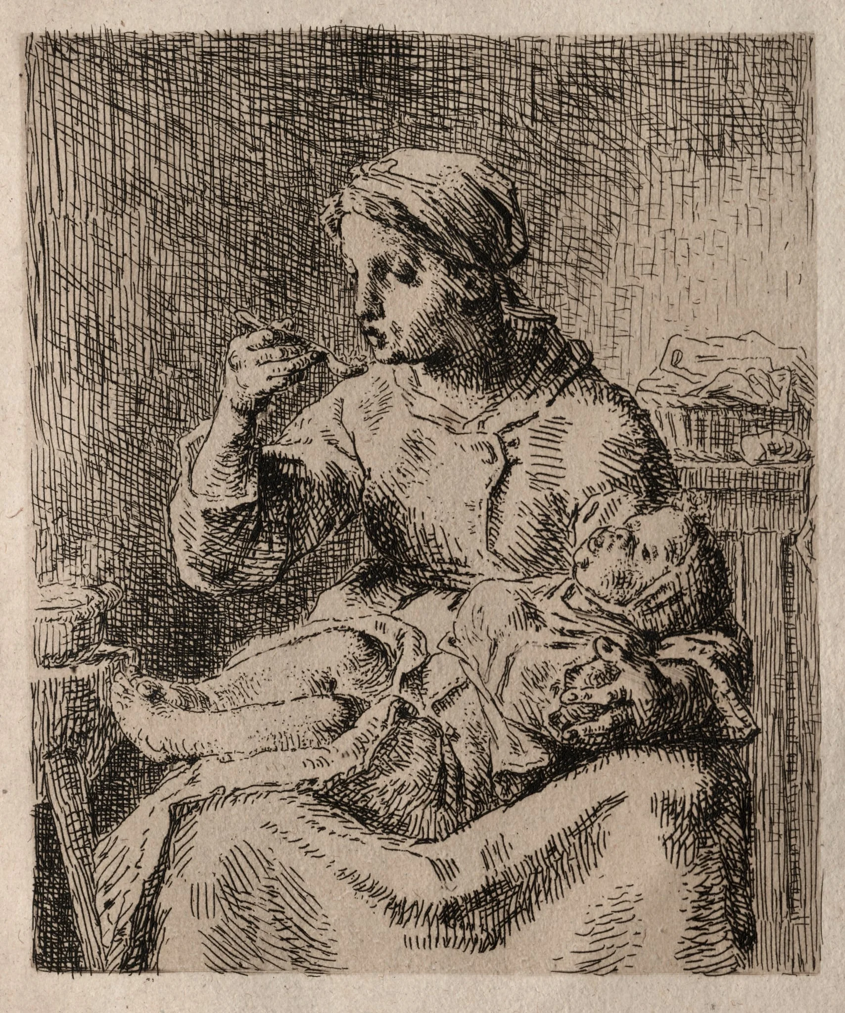La Bouillée, detail
