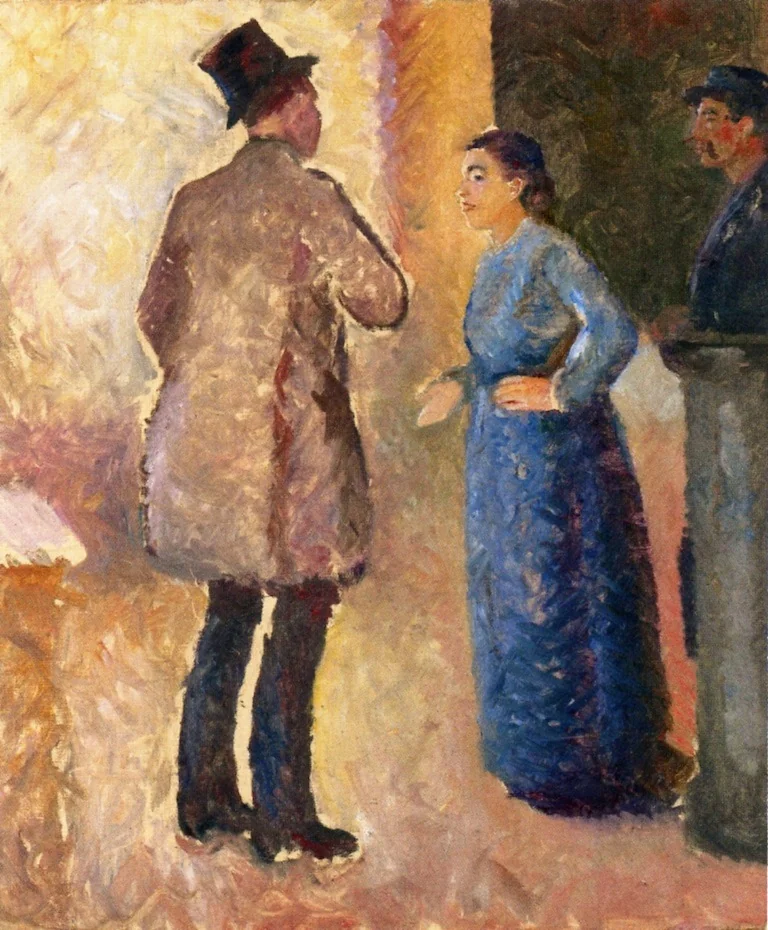 In the Café, detail
