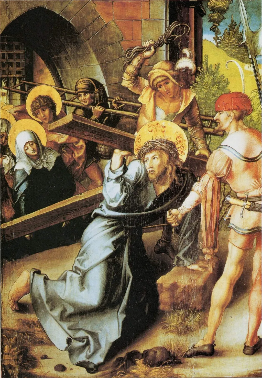 Via Crucis, by Albrecht Dürer, oil, 1498