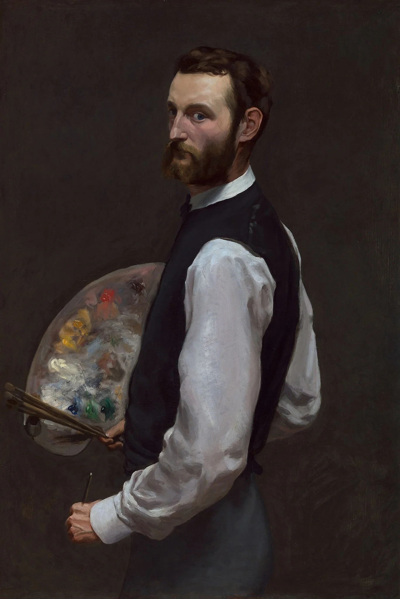 Self-Portrait, detail