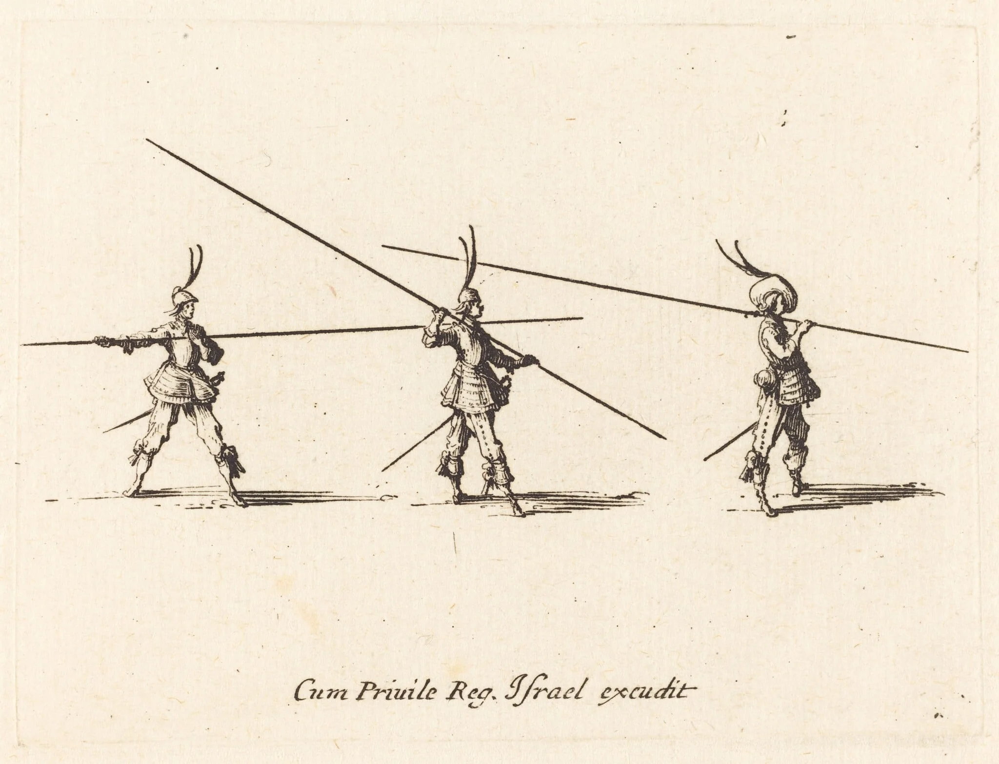 Drill with Tilted Pikes, detail