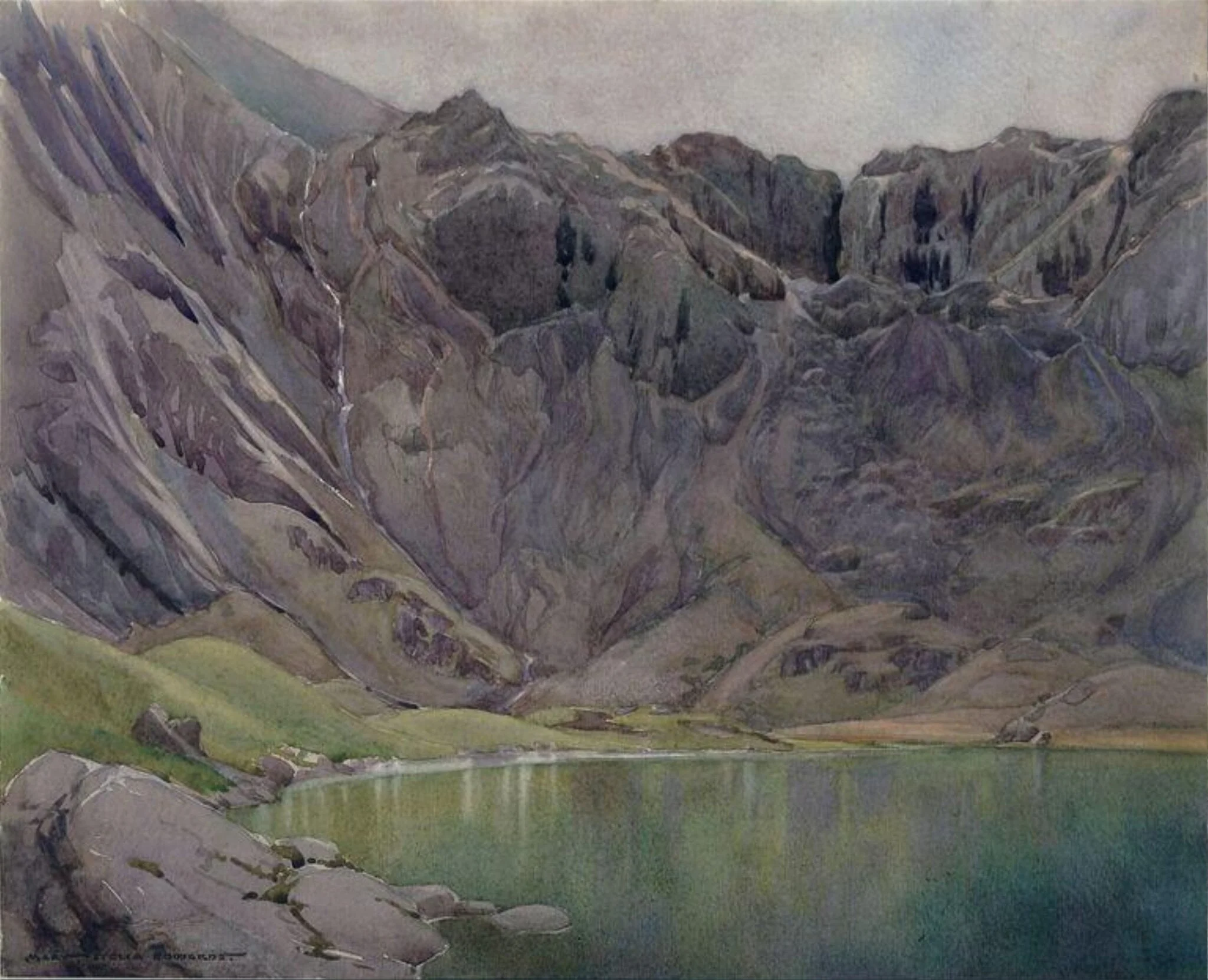Llyn Idwal, detail