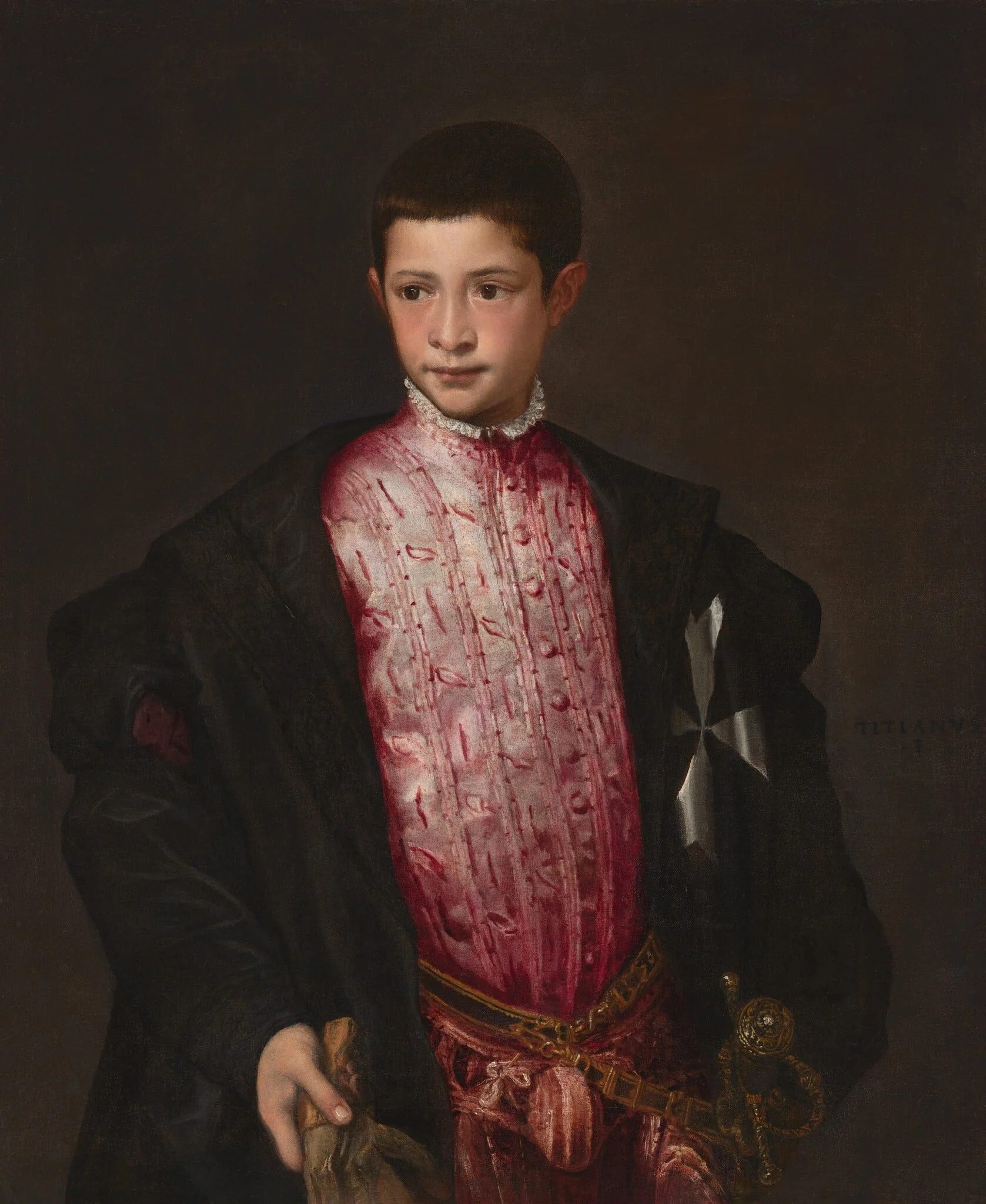 Ranuccio Farnese, detail
