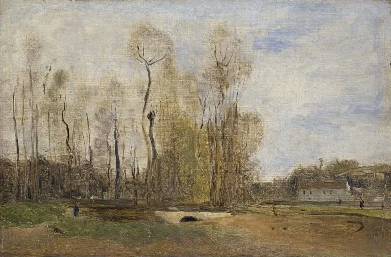 Auvers-sur-Oise: La mare à Daubigny, detail