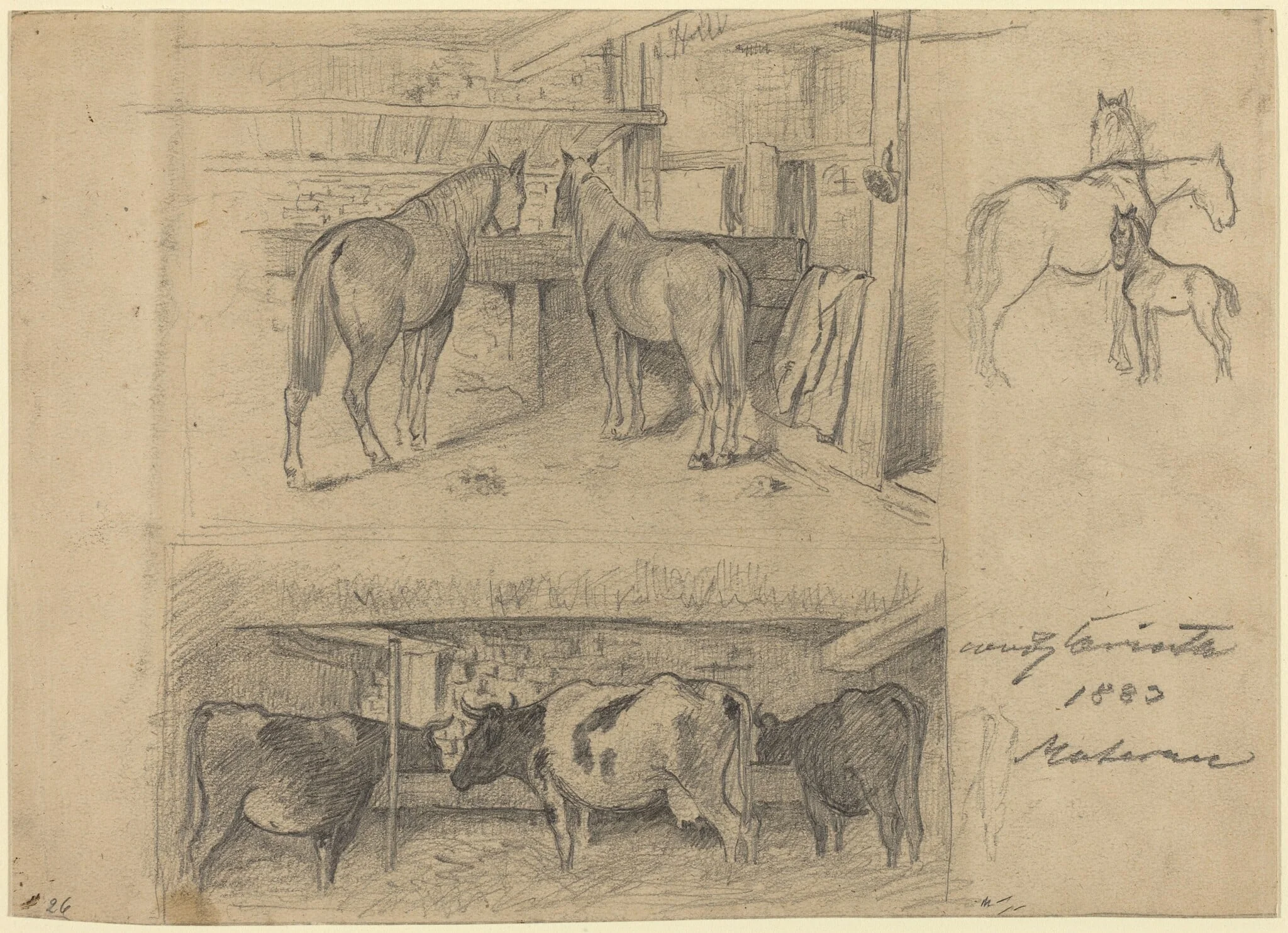 The Barn, detail