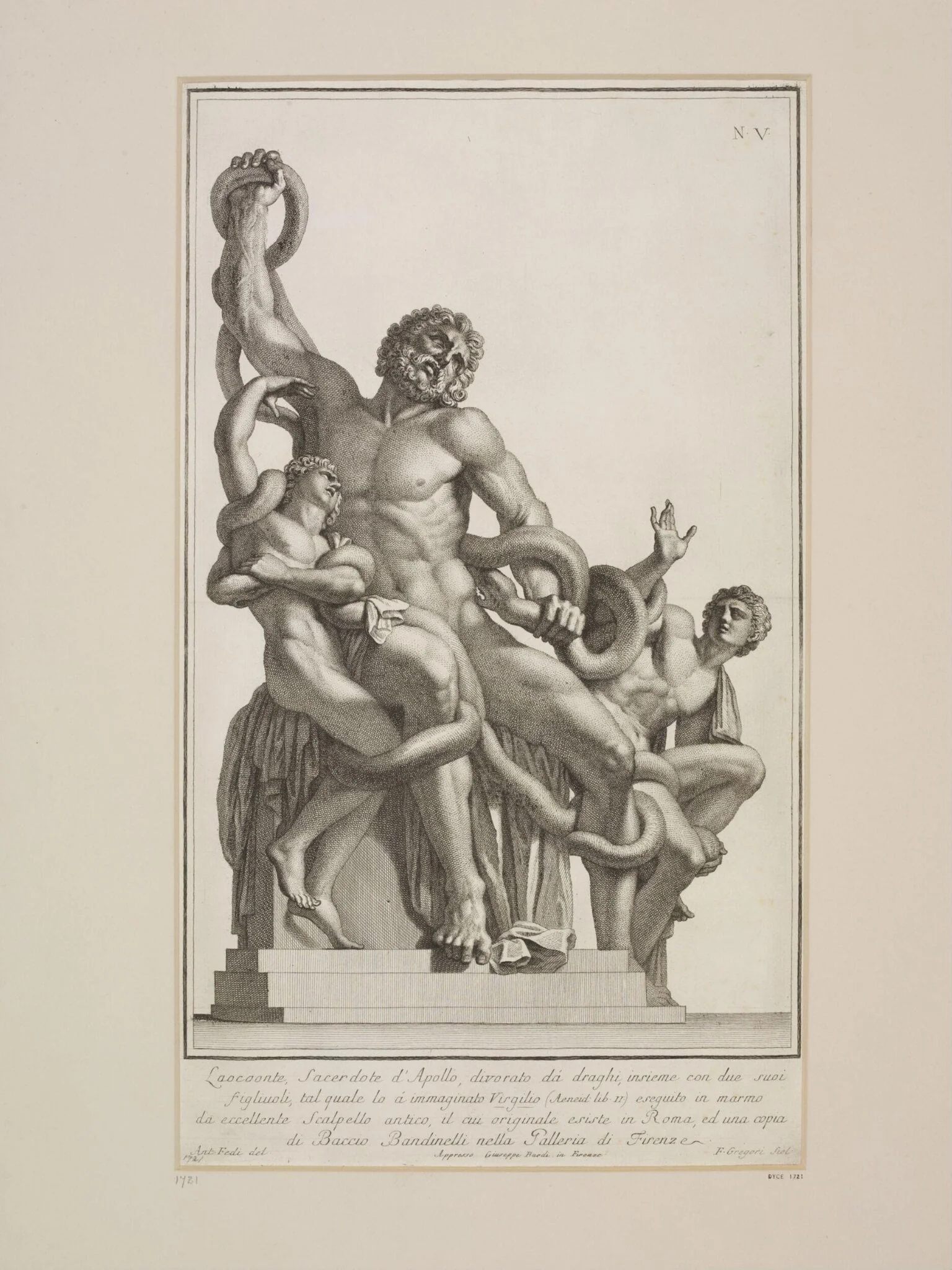 Laocoon, detail