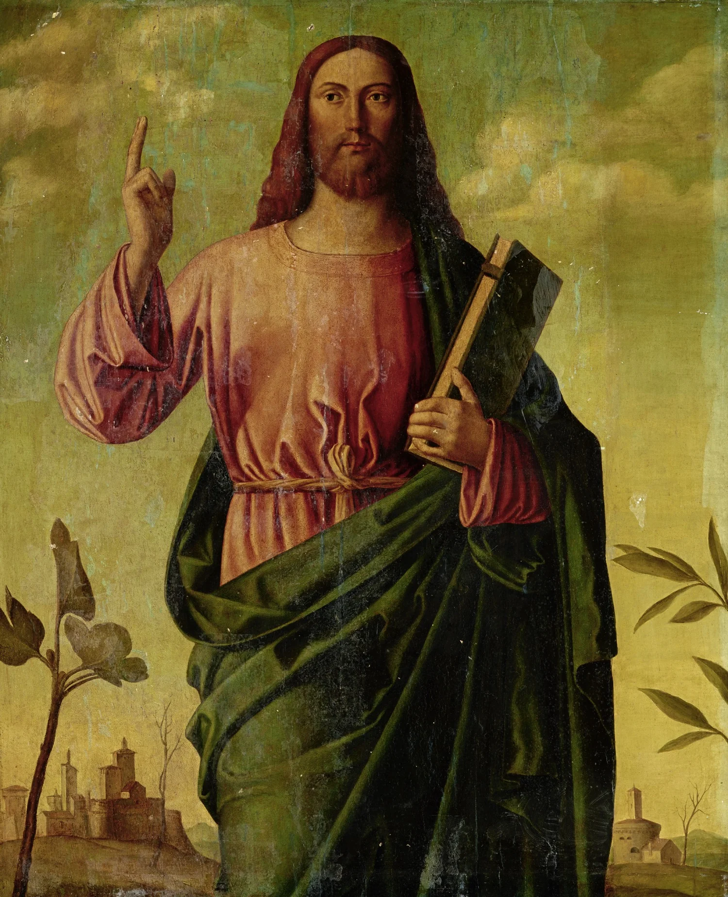 Blessing Christ, detail