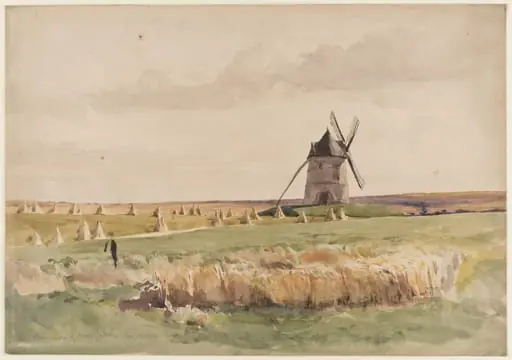 Untitled, by John Absolon, watercolor, 1835