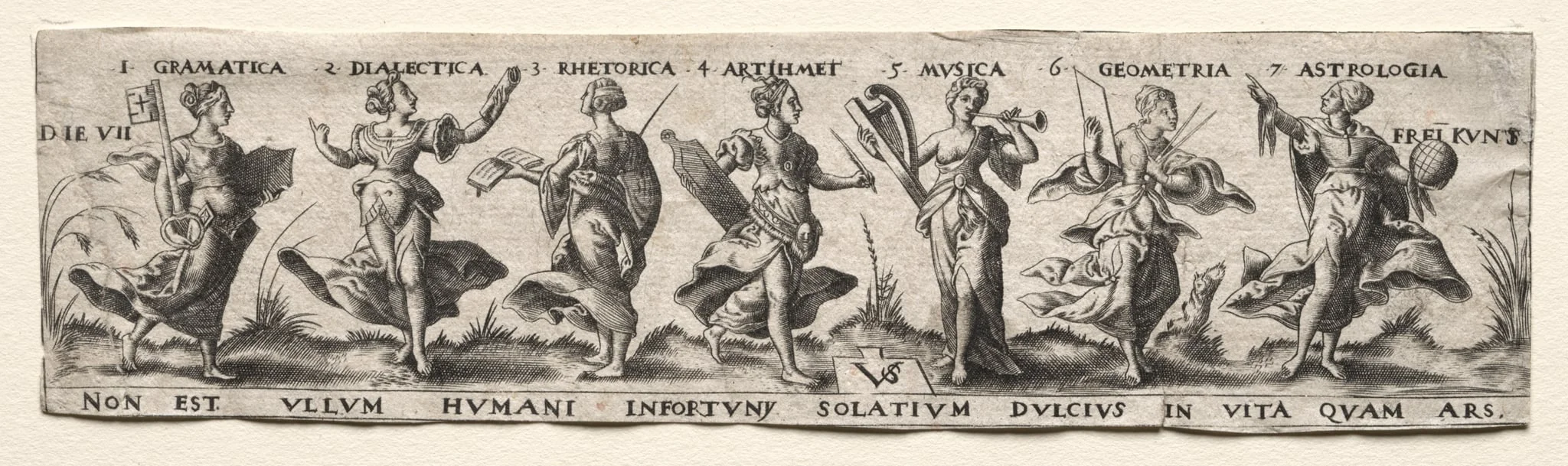 Seven Liberal Arts, detail