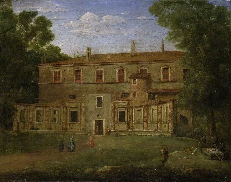 The Villa Madama, Rome, detail