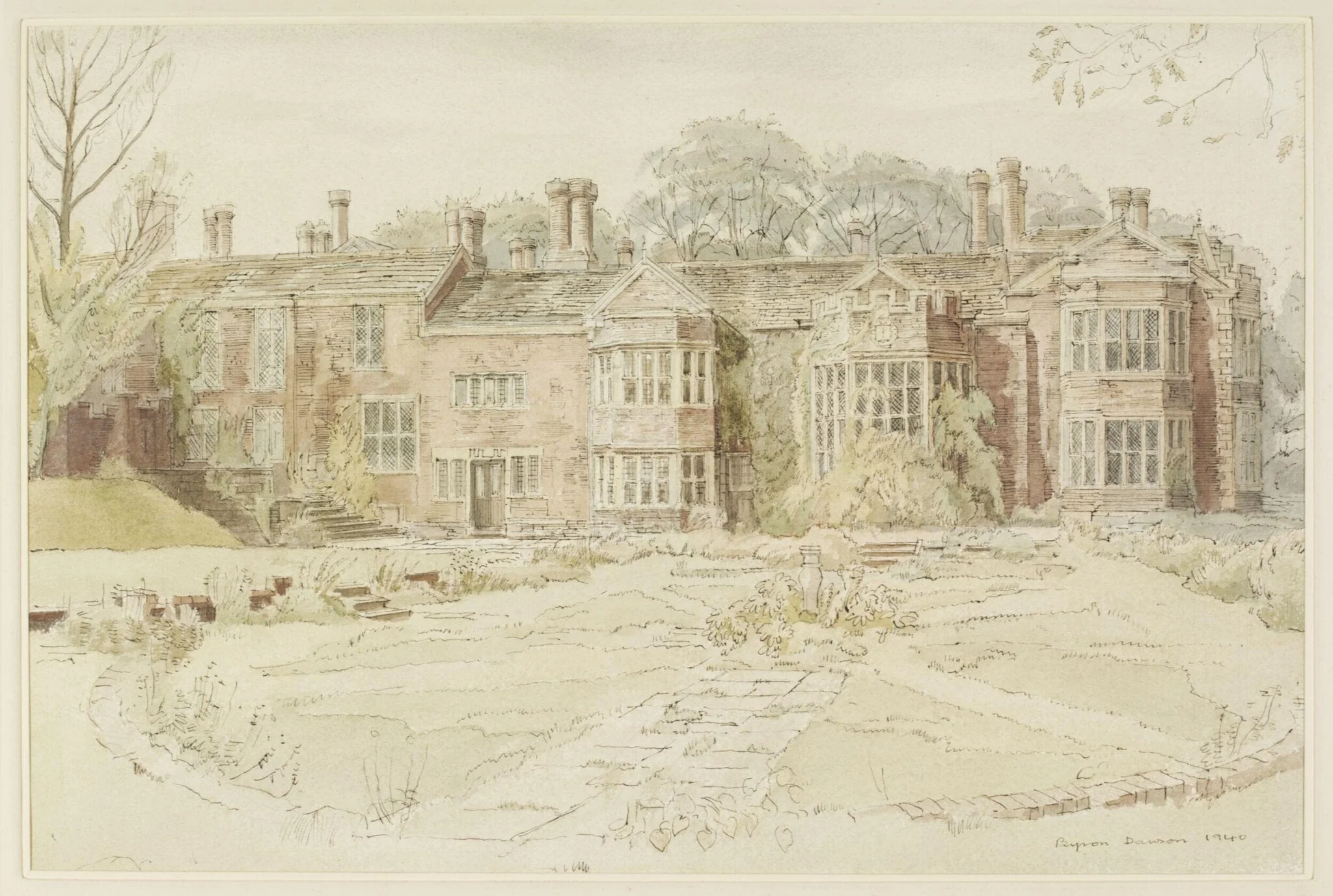 Hopwood Hall, Middleton, detail