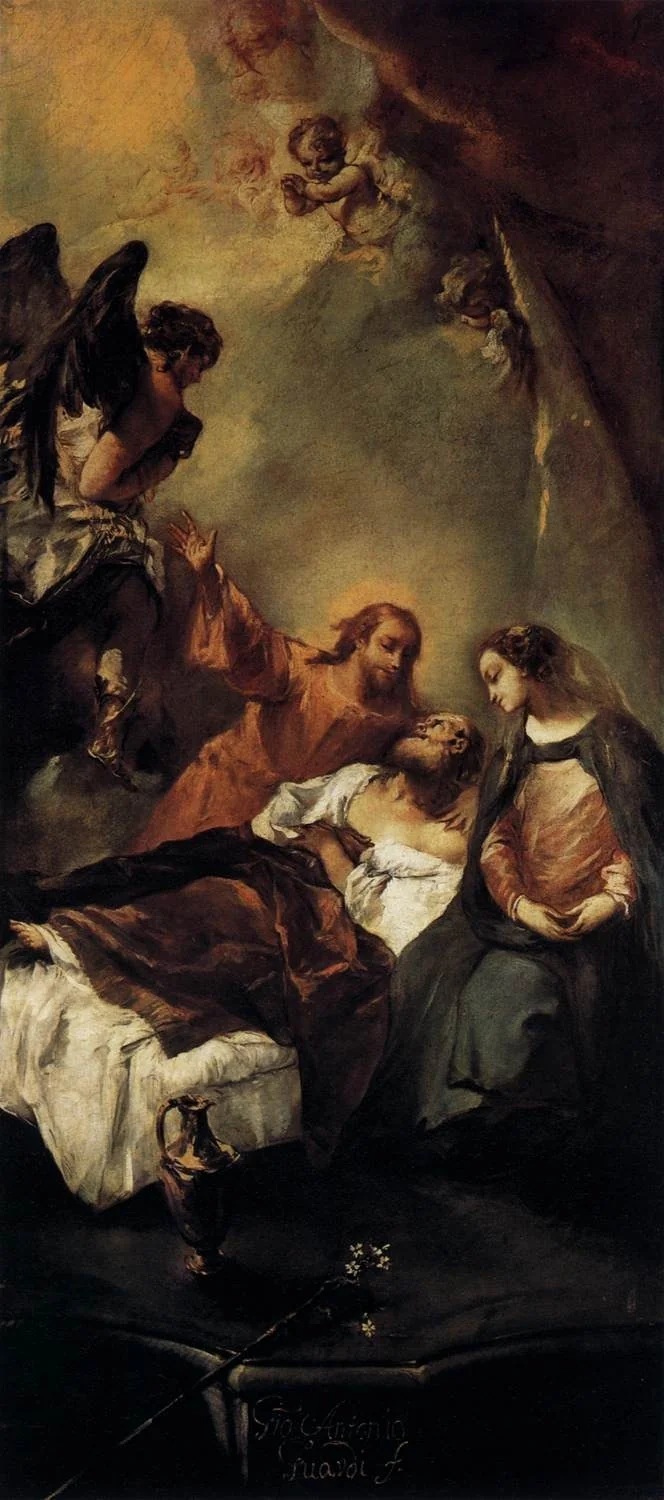 Death of Saint Joseph, detail