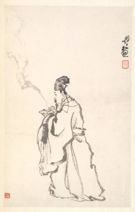 Su Dongpo, detail
