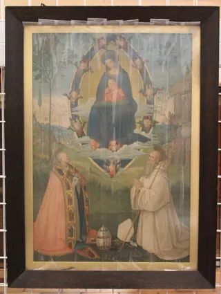 The Virgin in Glory, by Eliseo Fattorini, 1880