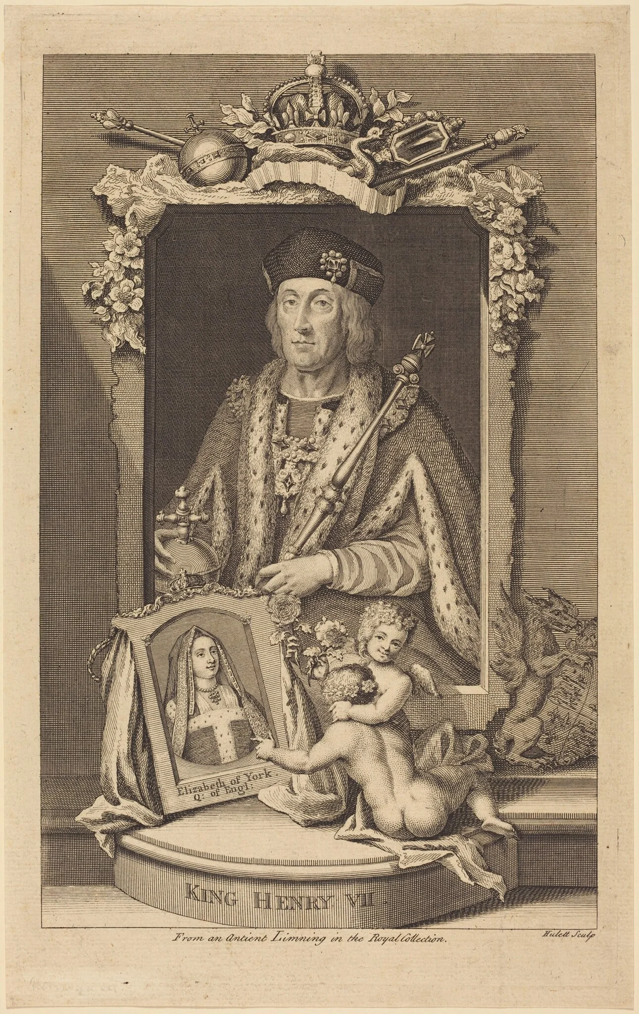 King Henry VII, detail