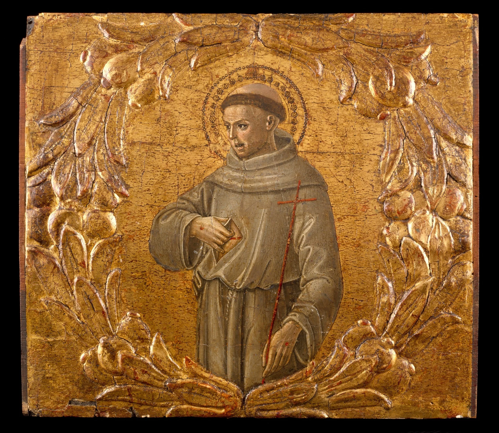 Saint Francis, detail