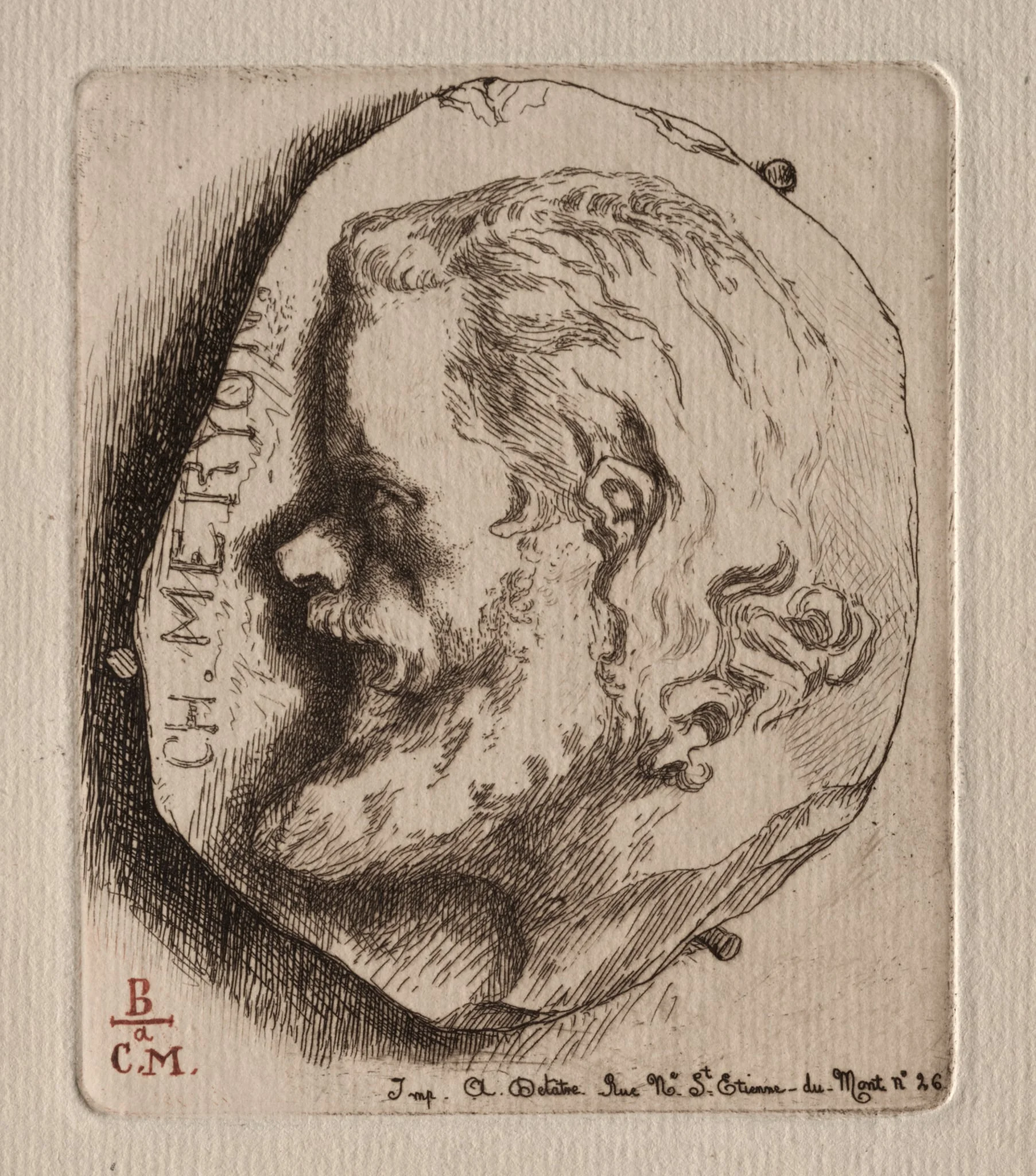 Charles Meryon, detail