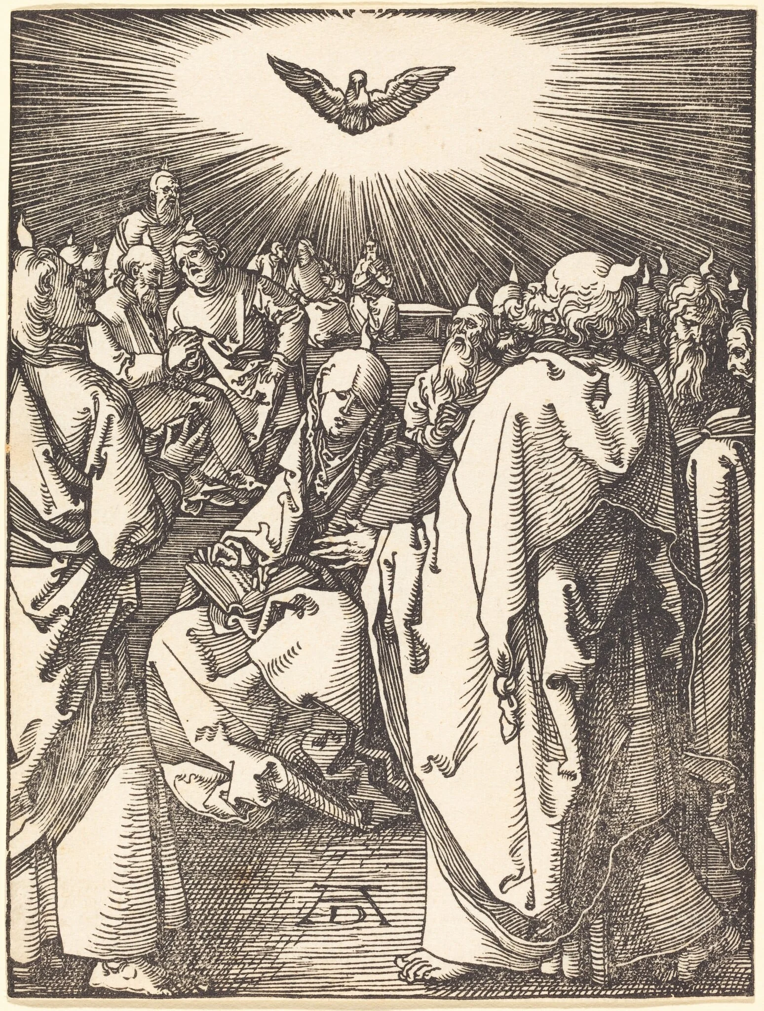 Pentecost, detail