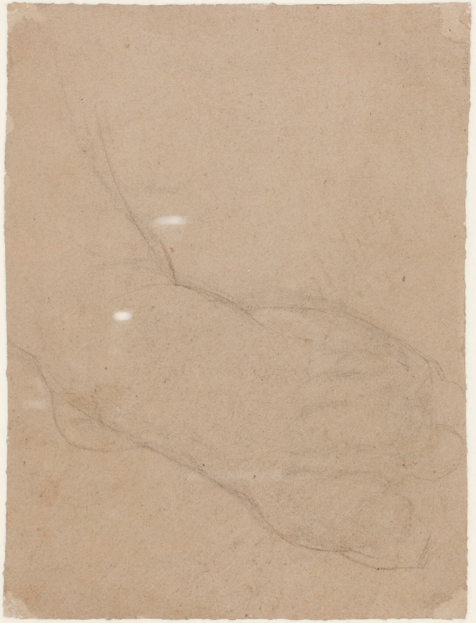 Study of a Foot [verso], detail