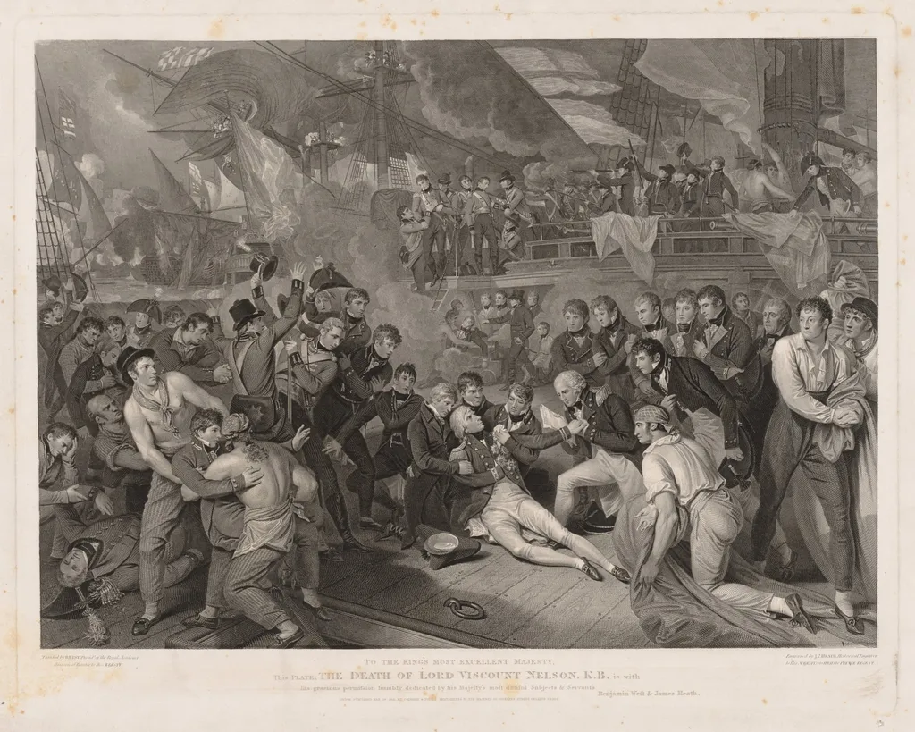 Death of Lord Nelson, by James Heath