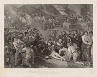 Death of Lord Nelson, by James Heath