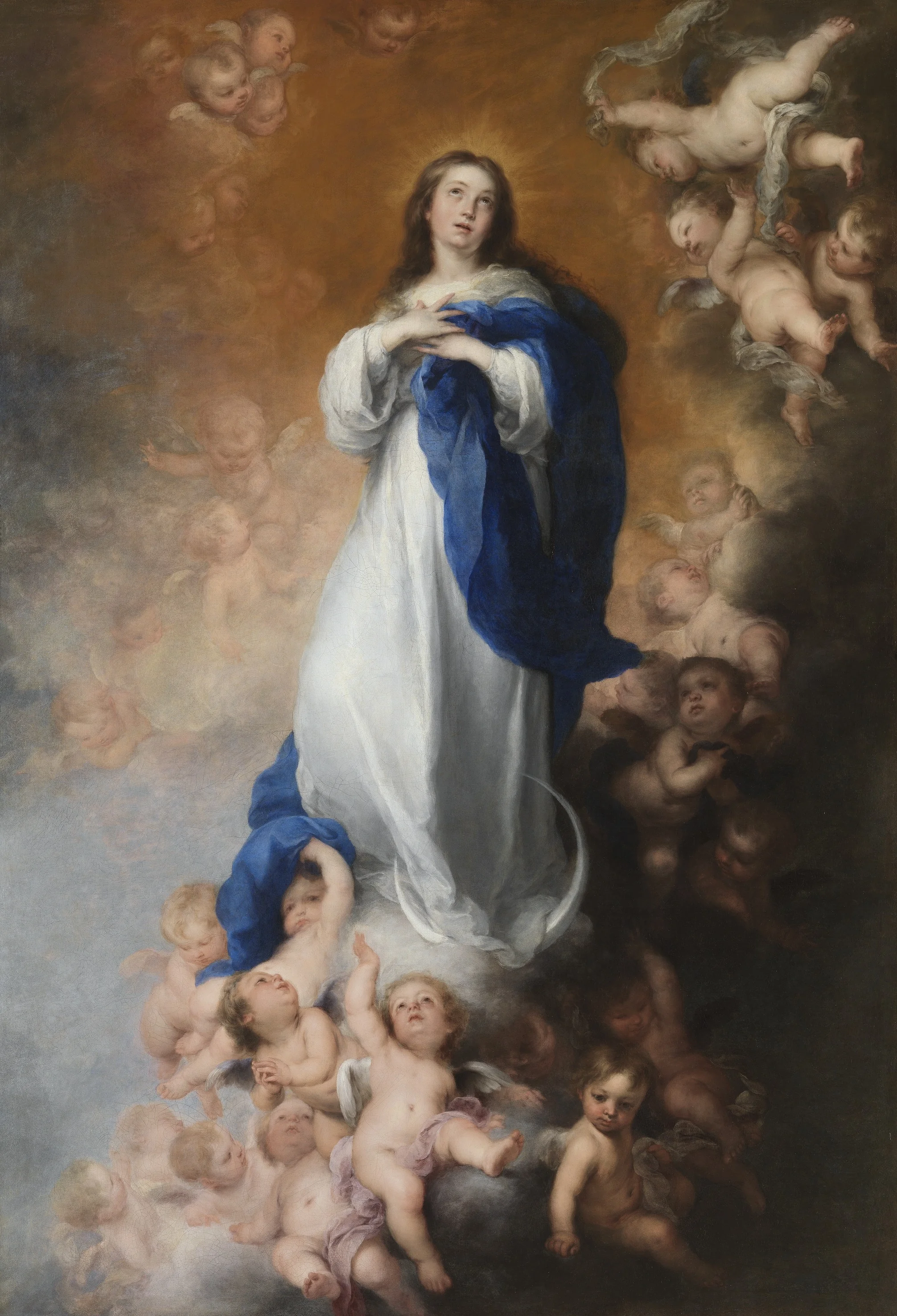 The Immaculate Conception of Los Venerables, detail