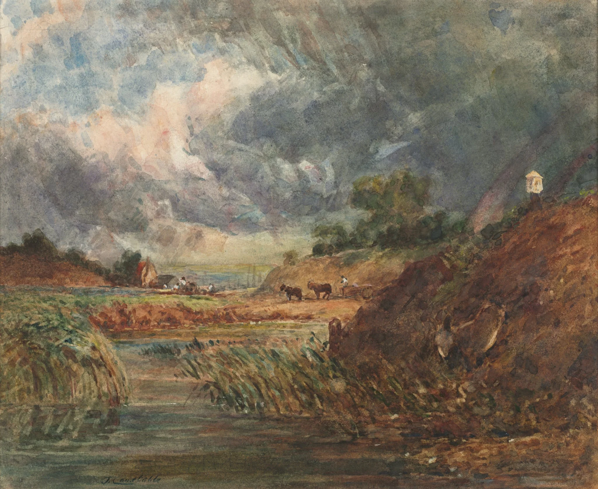 Hampstead Heath, detail